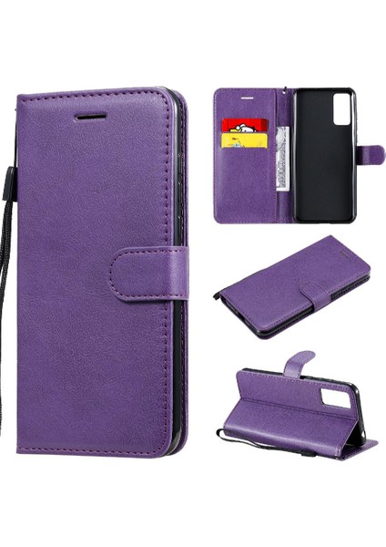 Kart Yuvası Klasik Düz Renk Cüzdan ile Onur Oyun 4t Pro Için Flip Case (Yurt Dışından)