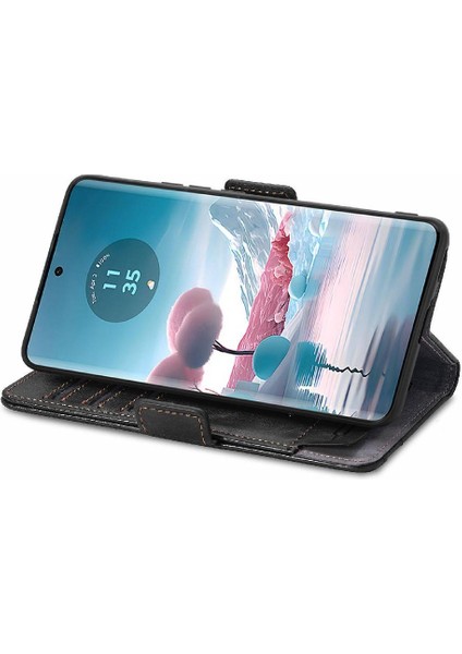 Motorola Moto Kenar 40 Neo Çoklu Kart Yuvası Iş Cüzdan Için Flip Case (Yurt Dışından) indirimleri