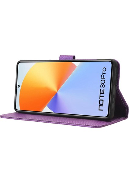 Infinix Not 30 Pro Kickstand Kapak Kart Tutucu Manyetik Cüzdan Için Kılıf (Yurt Dışından) modelleri
