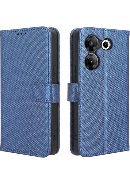 Tecno Camon 20 Pro 5g Kart Tutucu Kickstand Kapak Manyetik Cüzdan Için Kılıf (Yurt Dışından)
