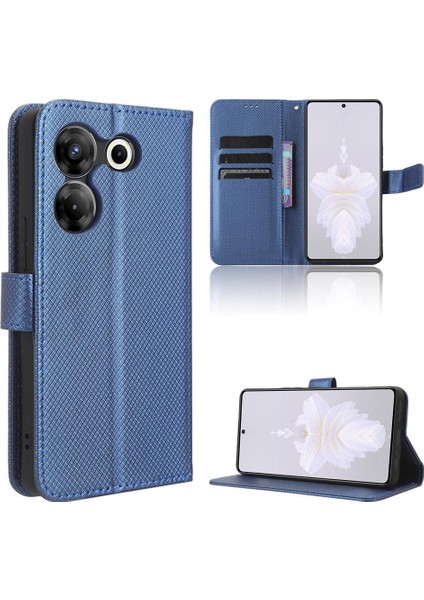 Tecno Camon 20 Pro 5g Kart Tutucu Kickstand Kapak Manyetik Cüzdan Için Kılıf (Yurt Dışından)