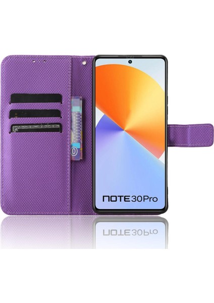 Infinix Not 30 Pro Kickstand Kapak Kart Tutucu Manyetik Cüzdan Için Kılıf (Yurt Dışından) fırsatları