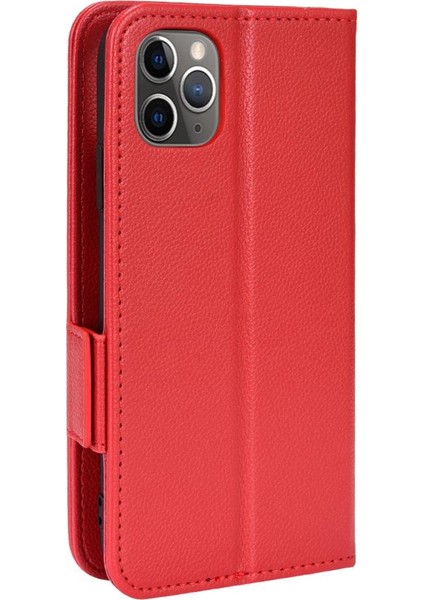 Iphone 11 Için Kılıf Pro Max Yan Toka Cüzdan Pu Deri Manyetik Kart (Yurt Dışından)