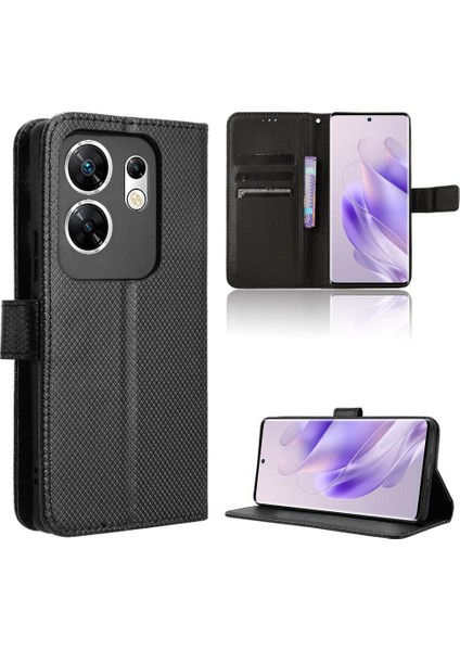 Infinix Sıfır 30 4g Kart Tutucu Kapak Manyetik Cüzdan Kickstand Için Kılıf (Yurt Dışından)