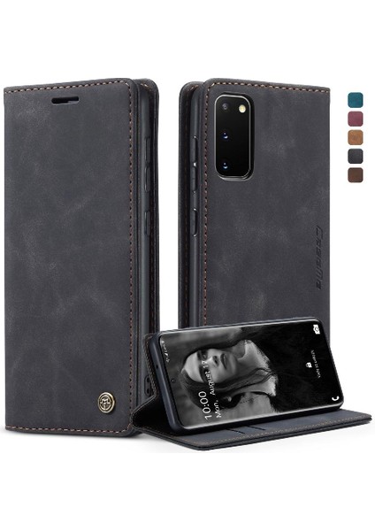 Samsung Galaxy S20 Için Flip Case Vintage Pu Deri Cüzdan Flip Folio Kitap (Yurt Dışından) indirimleri