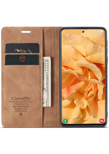 Samsung Galaxy A51 4g Için Flip Case Kart Yuvası Kickstand Manyetik Pu (Yurt Dışından) fiyatları