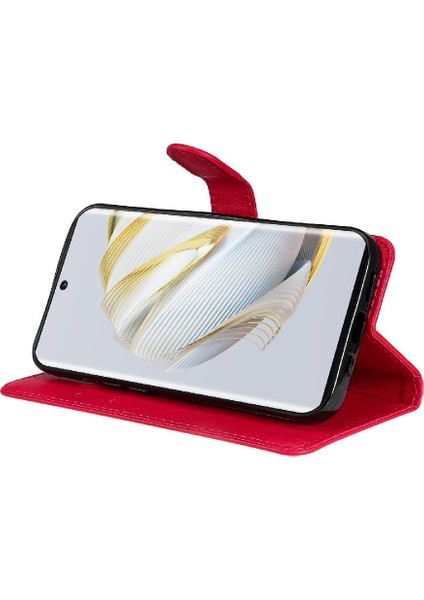 BDT Boutique Huawei Nova 10 Için Flip Case Klasik Düz Renk Iş Cüzdan Telefon (Yurt Dışından)