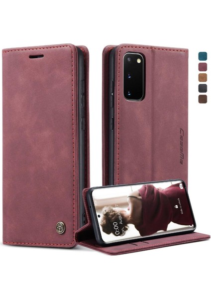 Samsung Galaxy S20 Için Flip Case Vintage Pu Deri Cüzdan Flip Folio Kitap (Yurt Dışından) fiyatları