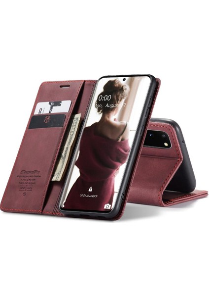 Samsung Galaxy S20 Için Flip Case Vintage Pu Deri Cüzdan Flip Folio Kitap (Yurt Dışından) modelleri
