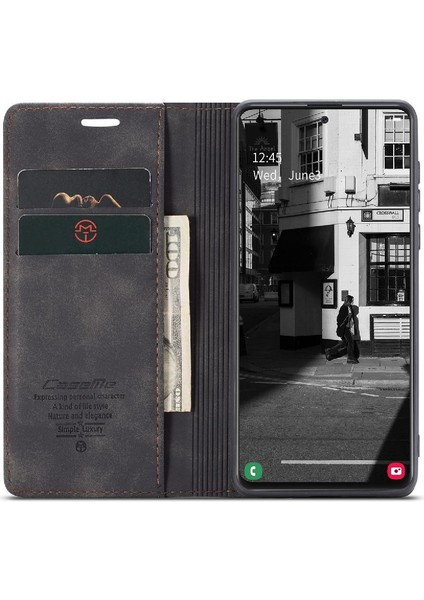 Samsung Galaxy A51 4g Için Flip Case Kart Yuvası Kickstand Manyetik Pu (Yurt Dışından) fiyatları