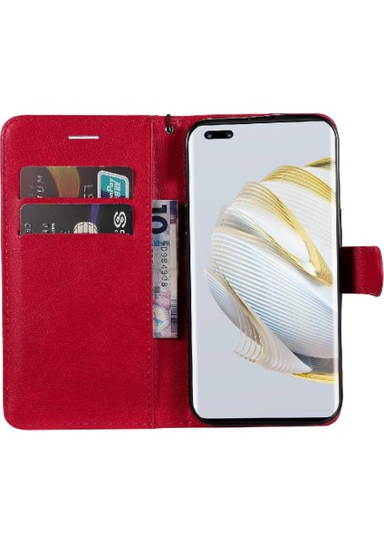 Kart Yuvası ile Huawei Nova 10 Pro Için Flip Case Yüksek Kalite Deri Telefon (Yurt Dışından)