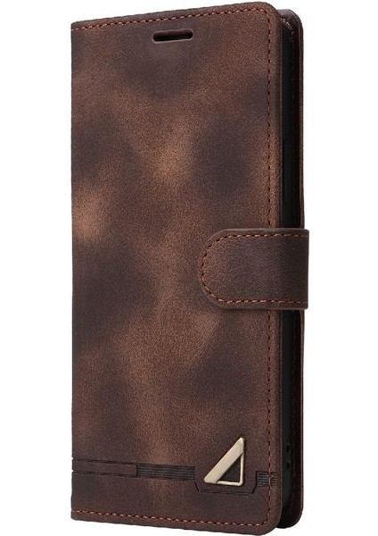 Google Piksel 6 Pro Flip Kapak Için Flip Case Cüzdan Darbeye Basit Kılıf (Yurt Dışından)