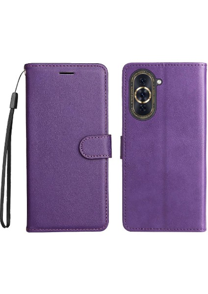 Kart Yuvası ile Huawei Nova 10 Pro Için Flip Case Yüksek Kalite Deri Telefon (Yurt Dışından)