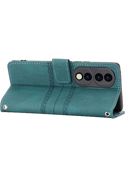 BDT Boutique Onur 70 Pro Için Flip Case Kickstand Cüzdan Kılıf Pu Deri Manyetik (Yurt Dışından)