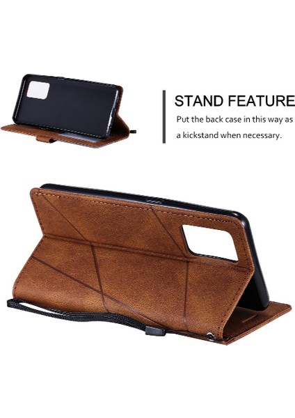 Oppo A74 4G/A95 4g Pu Deri Darbeye Kart Tutucu Kickstand Için Kılıf (Yurt Dışından) indirimleri