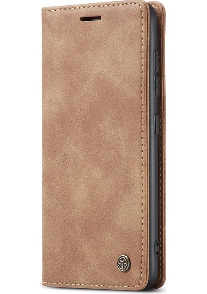 Samsung Galaxy Flip 5g Için Flip Case Vintage Pu Deri Cüzdan Kılıf Kartı (Yurt Dışından)
