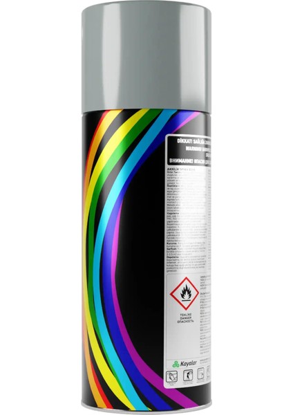 Sprey Boya Düz Renkler 7001 Gri 400 ml