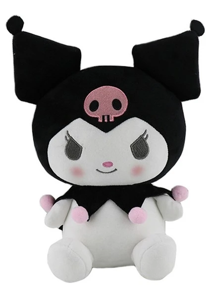 25 cm 5 Stil Kuromi Peluş Oyuncak - Siyah (Yurt Dışından)