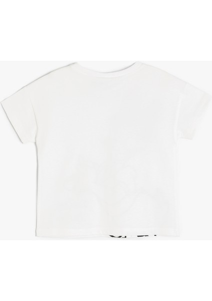 Daisy Duck Tişört Kısa Kollu Lisanslı Baskılı Pamuklu fiyatları