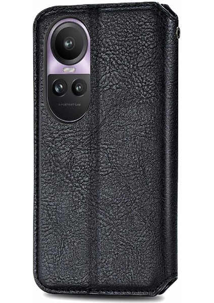 Oppo Oppo 10 Pro 5g Flip Kapak Için Kılıf Moda Tasarımı Zarif Iş (Yurt Dışından)