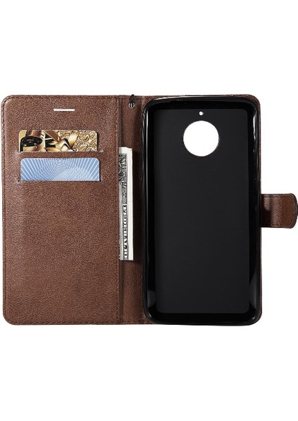 Motorola Moto E4 Artı Kart ile Iş Cüzdan Telefon Kılıfı Için Flip Case (Yurt Dışından) fırsatları