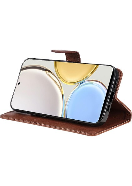 Kart ile Onur X30 Yüksek Kalite Deri Klasik Düz Renk Için Flip Case (Yurt Dışından) fırsatları