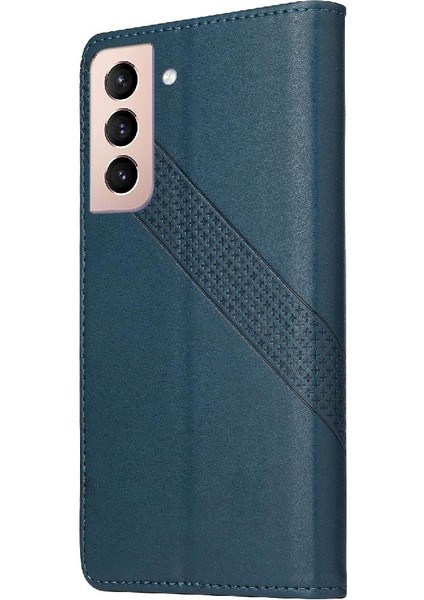 Samsung Galaxy S22 Artı Premium Deri Üç Kart Yuvaları Için Flip Case (Yurt Dışından)