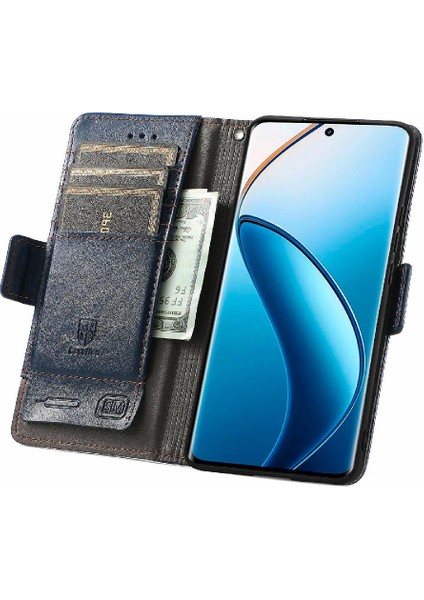 Realme 12 Pro 5g Ekleme Cüzdan Çoklu Kart Yuvası Çok Renkli Için Flip Case (Yurt Dışından)