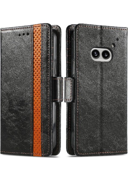 Nothing Flip Case Telefon 2A Çok Renkli Iş Ekleme Cüzdan Yuvası (Yurt Dışından)