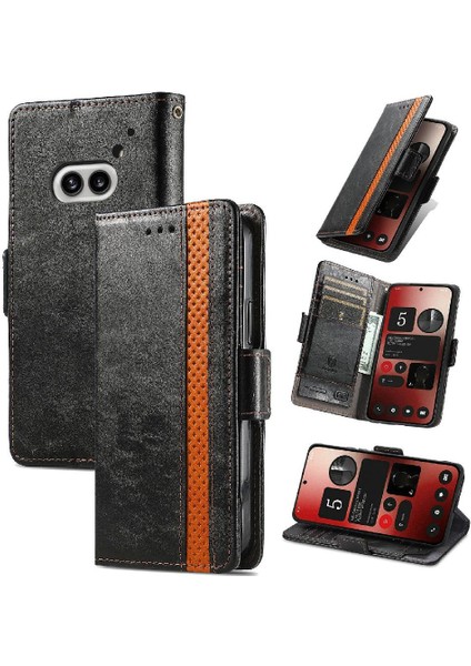Nothing Flip Case Telefon 2A Çok Renkli Iş Ekleme Cüzdan Yuvası (Yurt Dışından) fiyatları