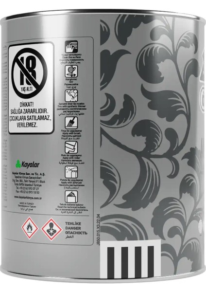 Silver Antipas Boya 7120 Antik Gri 0.75 l fırsatları