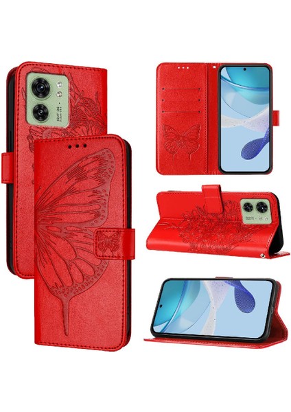 Motorola Kenar 40 5g Manyetik Kapak Kapak Premium Deri Kabartma (Yurt Dışından) indirimleri