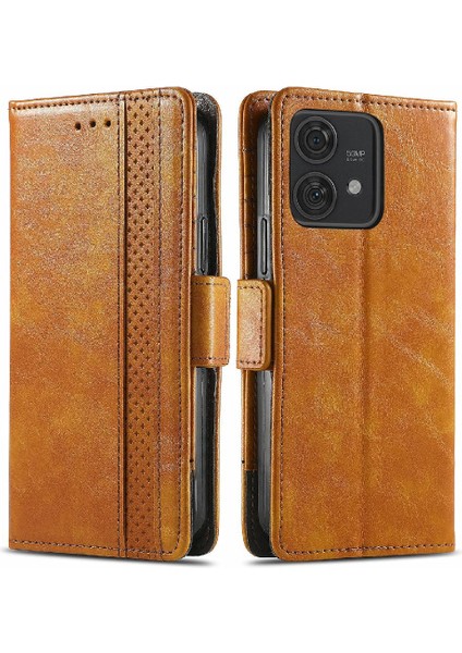 Motorola Moto Kenar 40 Neo Çoklu Kart Yuvası Iş Cüzdan Için Flip Case (Yurt Dışından)