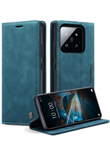 Xiaomi 14 Için Flip Case Folio Kitap Manyetik Kapatma Darbeye Vaka (Yurt Dışından)