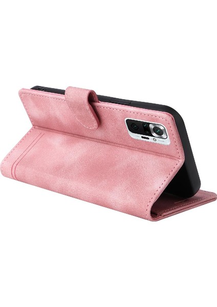 Xiaomi Redmi Not 10 Için Flip Case Pro Cüzdan Darbeye Deri Kılıf (Yurt Dışından)