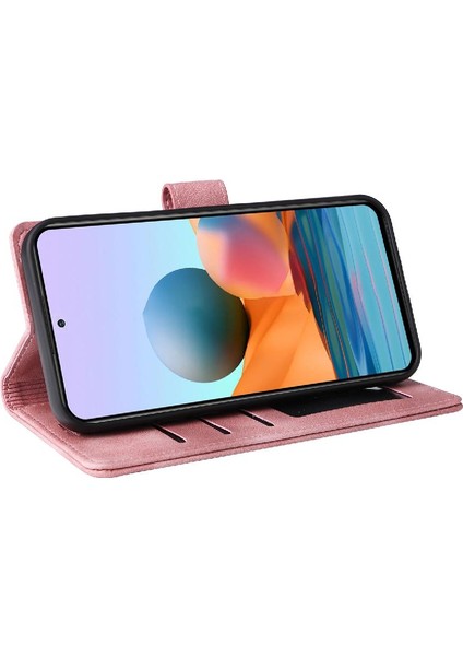 Xiaomi Redmi Not 10 Için Flip Case Pro Cüzdan Darbeye Deri Kılıf (Yurt Dışından)