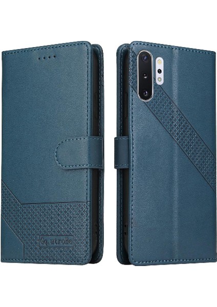 Samsung Galaxy Not 10 Pro Üç Kart Yuvaları Premium Deri Için Flip Case (Yurt Dışından)