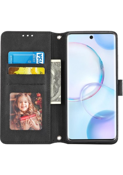 Onur Için Flip Case 50 Pro Cüzdan Kılıf Darbeye Koruyucu Pu Deri (Yurt Dışından) indirimleri