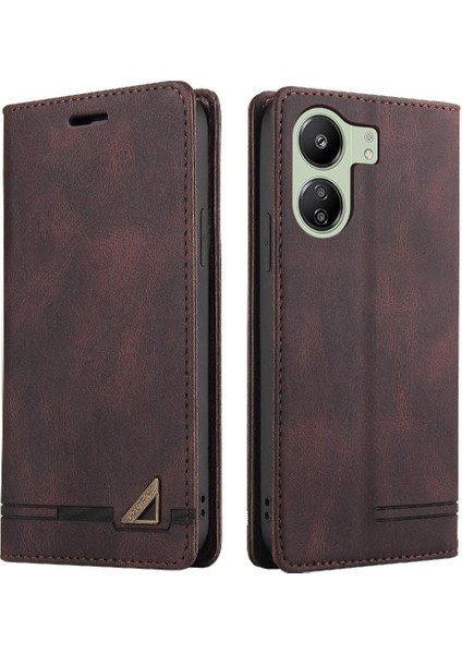 Xiaomi Redmi Için Kılıf Premium Kickstand Iki Kart Yuvaları Premium Deri (Yurt Dışından)