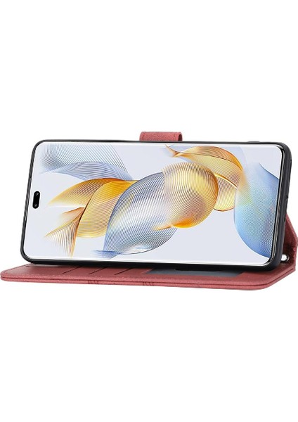 Mellow Shop Onur 90 Kickstand Manyetik Kapatma Pu Deri Darbeye Dayanıklı Için Flip Case (Yurt Dışından)