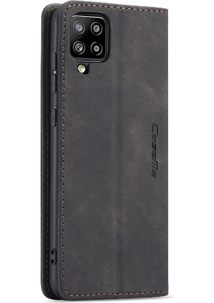 Samsung Galaxy Flip 5g Için Flip Case Vintage Pu Deri Cüzdan Kılıf Kartı (Yurt Dışından)