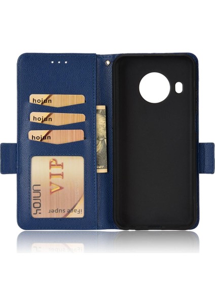 Nokia X10 Için KILIF/X20 Cüzdan Kart Yuvaları Tutucu Manyetik Pu Deri Yan (Yurt Dışından) fiyatları