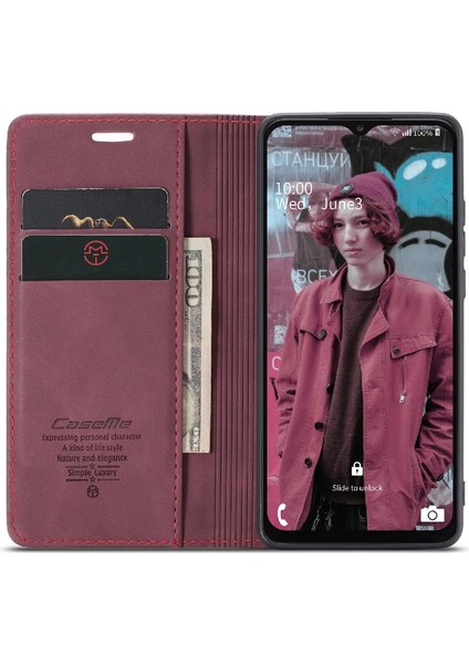 Samsung Galaxy A23 Için Flip Case 4g/5g Manyetik Kapatma Darbeye Kapak Pu (Yurt Dışından) modelleri