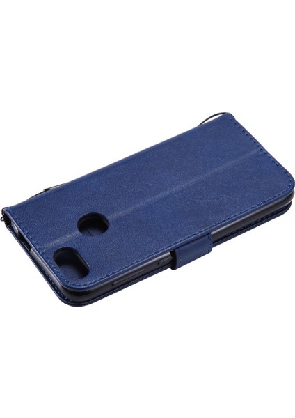 Huawei P9 Lite Mini Iş Cüzdan Telefon Kılıfı Için Flip Case Klasik Katı (Yurt Dışından) fırsatları