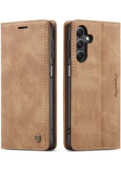 Samsung Galaxy A25 5g Manyetik Kapatma Için Flip Case Darbeye Çevir Folio (Yurt Dışından)