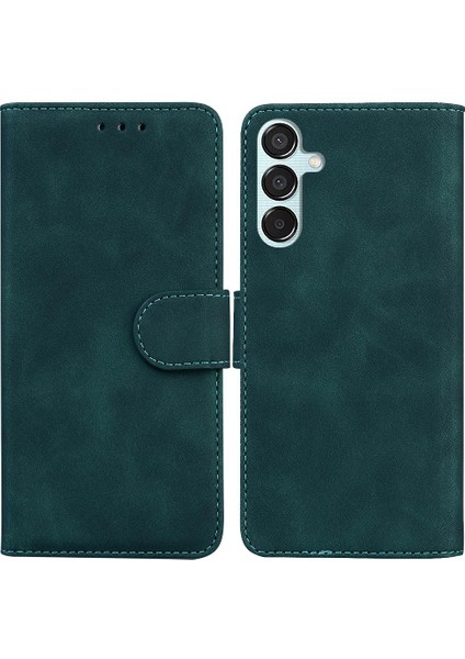 Samsung Galaxy Flip Için Flip CASE/F15 5g Manyetik Premium Pu Deri Kart (Yurt Dışından)