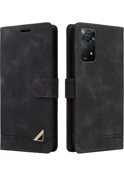 Xiaomi Redmi Not 11 Için Flip Case Pro Darbeye Kapak Çevirin Cüzdan Kılıf (Yurt Dışından)