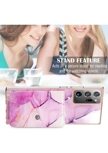 Samsung Galaxy Not 20 Için Kılıf Ultra Yumuşak Tpu Tampon Ince Cüzdan Kart (Yurt Dışından) modelleri