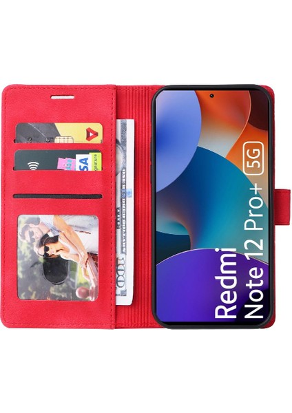 Mellow Shop Xiaomi Redmi Not 12 Için Flip Case 4g Basit Iş Cüzdan Darbeye (Yurt Dışından)