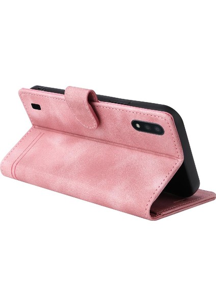 Samsung Galaxy A02 Deri Kılıf Için Flip Case Basit Iş Cüzdan Flip (Yurt Dışından)
